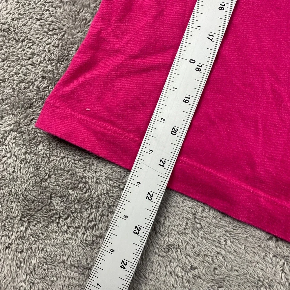 Nike Sportswear Just Do It Short Sleeve T-shirt Youth Girls Medium Pink